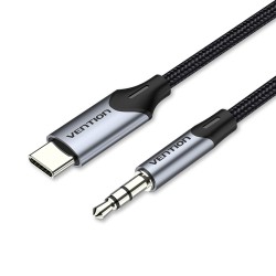 Vention Audio Converter - BGKHF - USB-C to 3.5mm Male Cable 1.0m — Buy in Cyprus with Fast Delivery