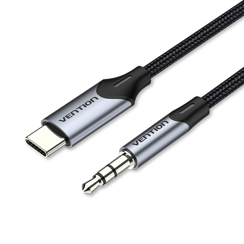 Vention Audio Converter - BGKHF - USB-C to 3.5mm Male Cable 1.0m — Buy in Cyprus with Fast Delivery