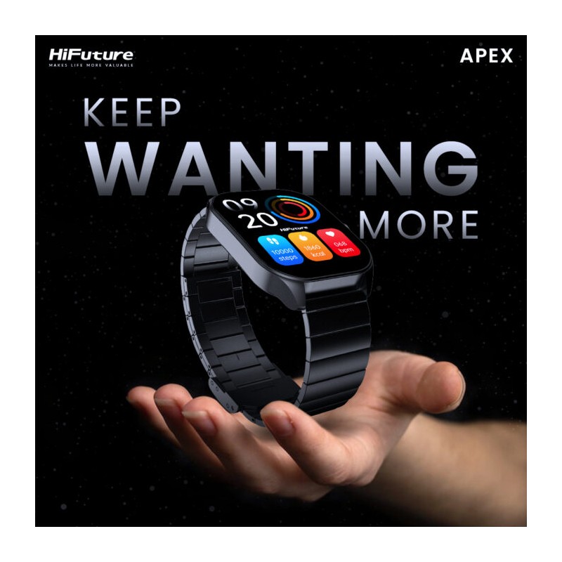 HiFuture APEX SmartWatch - Black — Buy in Cyprus with Fast Delivery
