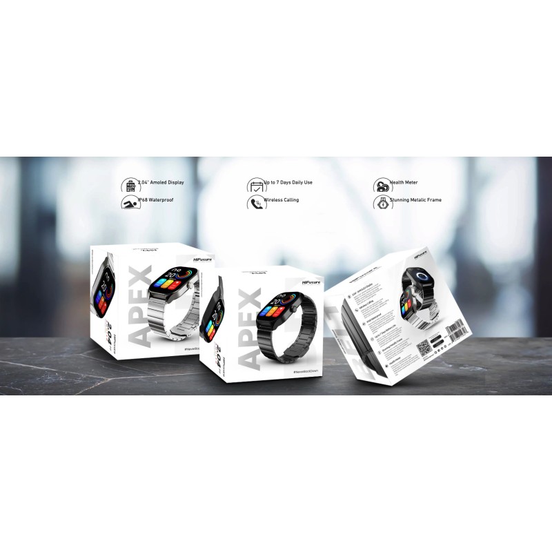 HiFuture APEX SmartWatch - Black — Buy in Cyprus with Fast Delivery