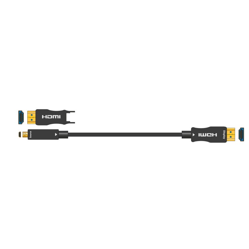 AV:Link HDMI Active Optical Cable w Detachable Head - 112.292UK - 20.0m — Buy in Cyprus with Fast Delivery