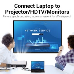 Vention Converter USB-C to DP Adapter - TCCH0 - 4K60Hz Metal — Buy in Cyprus with Fast Delivery