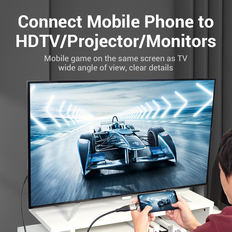 Vention Converter USB-C to DP Adapter - TCCH0 - 4K60Hz Metal — Buy in Cyprus with Fast Delivery