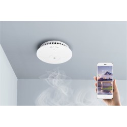 WOOX Smoke Alarm - R7049 - Wi-Fi Zigbee Smart — Buy in Cyprus with Fast Delivery