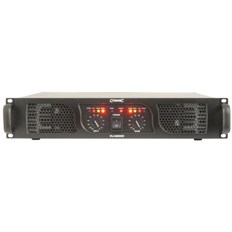 Citronic Power Amp - PLX2000 - 2x1000W 2ohm 172.214UK — Buy in Cyprus with Fast Delivery