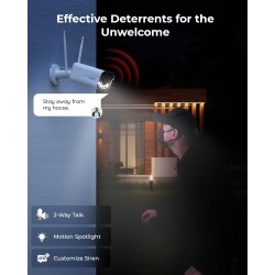 Reolink WIFI Outdoor Camera - RLC-811WA - 8MP 5x Optical Zoom — Buy in Cyprus with Fast Delivery