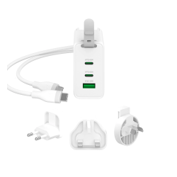 j5create Charger Wall Travel - JUP3565CV - 65W GaN 2xUSB-C 1xUSB-A + USB-C Cable — Buy in Cyprus with Fast Delivery
