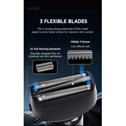 Enchen Foil Shaver - MS001 - USB-C 600mAh — Buy in Cyprus with Fast Delivery