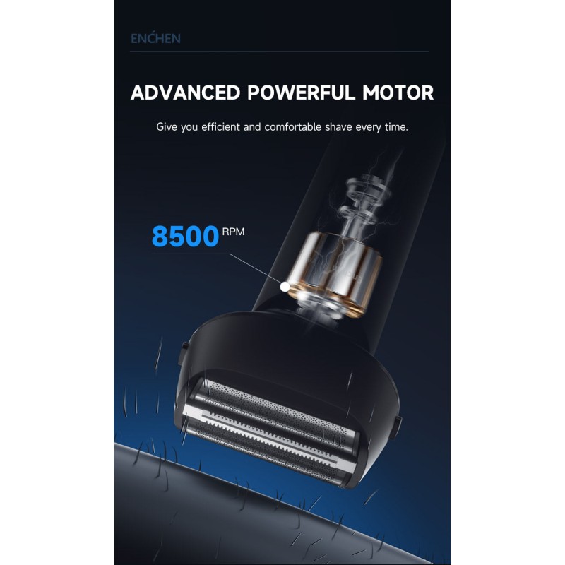 Enchen Foil Shaver - MS001 - USB-C 600mAh — Buy in Cyprus with Fast Delivery