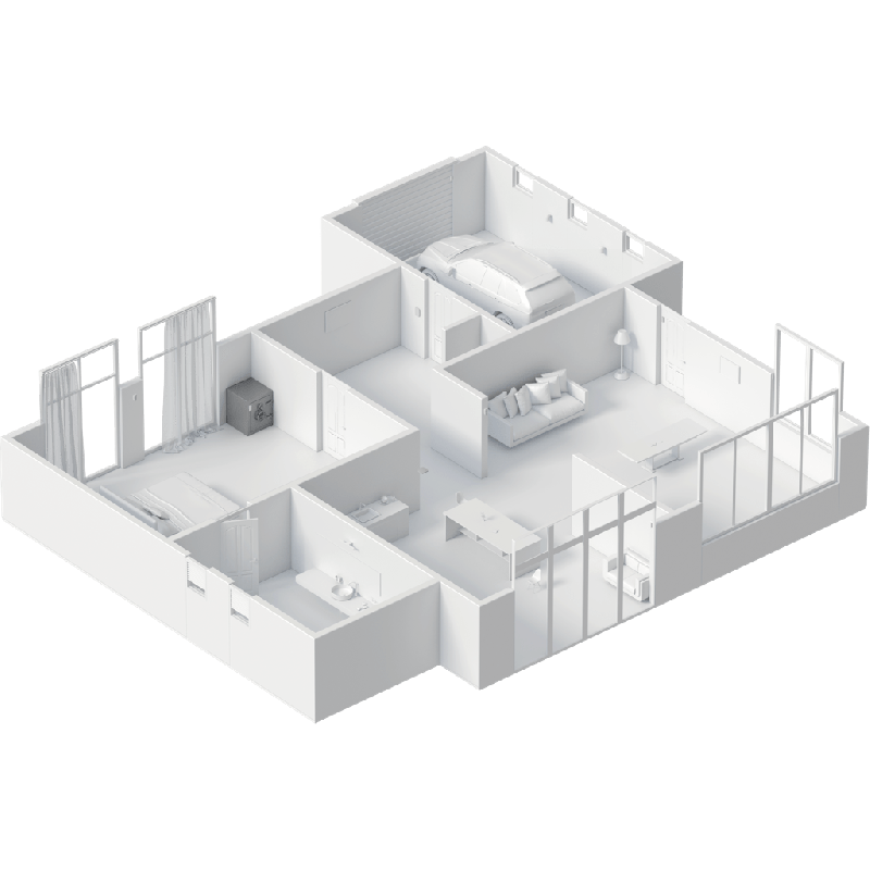 AJAX PIR MotionProtect Plus - White — Buy in Cyprus with Fast Delivery