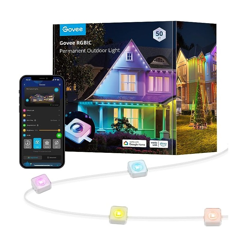 Govee Outdoor Permanent Lights - H705B - 15m — Buy in Cyprus with Fast Delivery