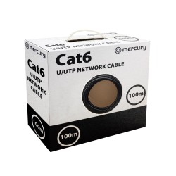 Mercury CAT6 Outdoor Cable CU UTP 100m - 808.040UK - Cat6 Outdoor Cable — Buy in Cyprus with Fast Delivery