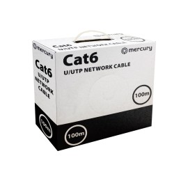 Mercury CAT6 Outdoor Cable CU UTP 100m - 808.040UK - Cat6 Outdoor Cable — Buy in Cyprus with Fast Delivery