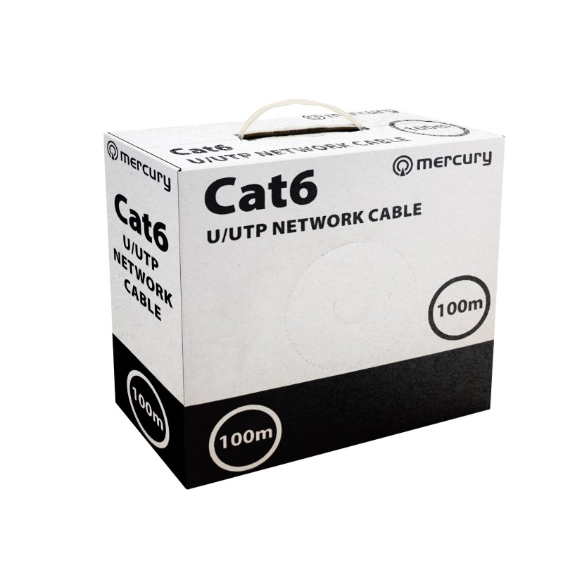 Mercury CAT6 Outdoor Cable CU UTP 100m - 808.040UK - Cat6 Outdoor Cable — Buy in Cyprus with Fast Delivery
