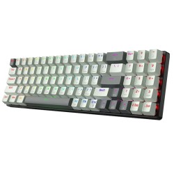 Thunderobot Keyboard - K78R - White Gaming Mechanical Keyboard 78 Red Switch Keys — Buy in Cyprus with Fast Delivery