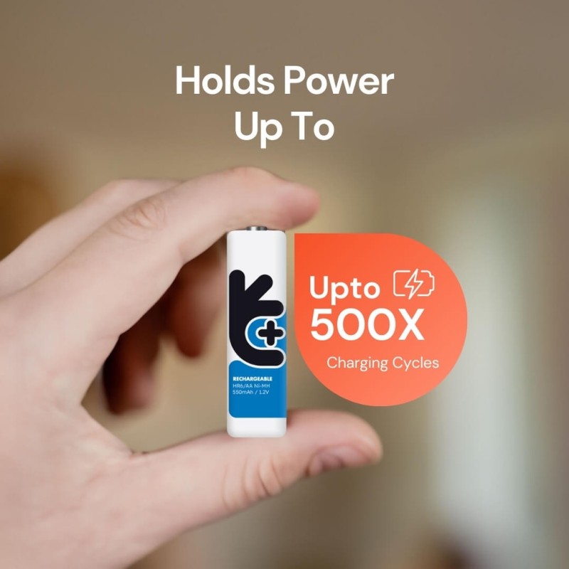 Uniross Rechargeable AA 600 NiMH Batteries (Solar) - 4 Pcs — Buy in Cyprus with Fast Delivery