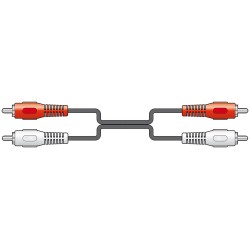 AV:link 2RCA to 2RCA Cable - 112.060UK - 10.0m — Buy in Cyprus with Fast Delivery