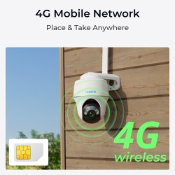 Reolink 5MP PTZ (GO PT Plus) Outdoor Battery Camera Bundle Includes Solar Panel + 32GB SD - G430 - 5MP PTZ (GO PT Plus) Outdoor