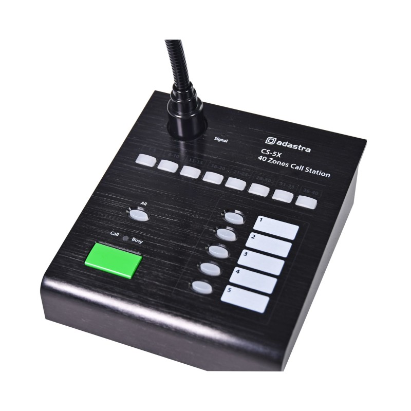 Adastra AS Audio Matrix Call Station - CS-5X - Call Station for RX45 953.047UK — Buy in Cyprus with Fast Delivery