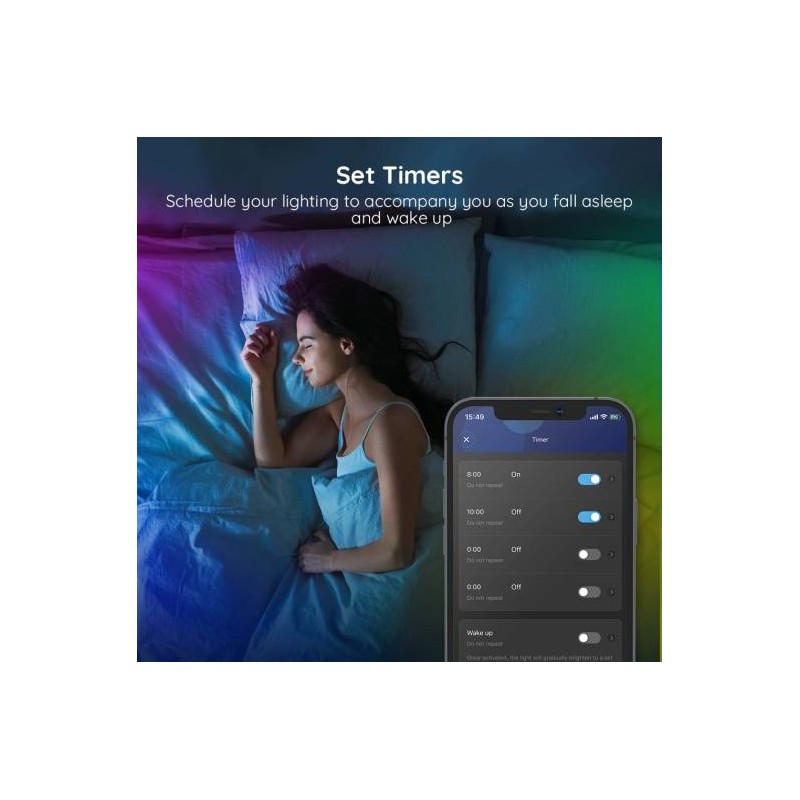 Govee LED Light Strip - H6110 - RGB Smart WiFi & BT 10m — Buy in Cyprus with Fast Delivery