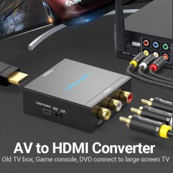 Vention Converter - AEFB0 - 3RCA to HDMI USB Powered — Buy in Cyprus with Fast Delivery