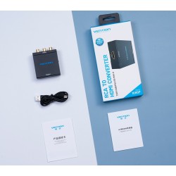 Vention Converter - AEFB0 - 3RCA to HDMI USB Powered — Buy in Cyprus with Fast Delivery