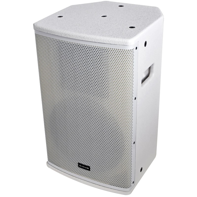 Citronic Speaker Active Full-Range Wood 500W White 178.737UK - CUBA-8AW - Active, Full-Range, Wood, 500W, White, 178.737UK