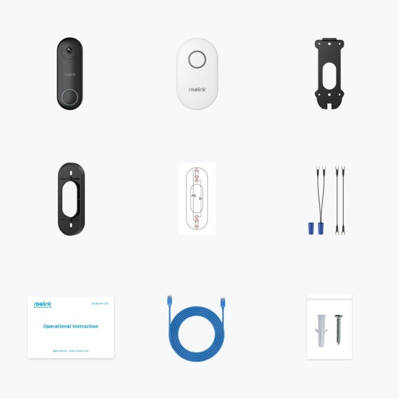 Reolink Video Doorbell - D340P - POE 5MP — Buy in Cyprus with Fast Delivery