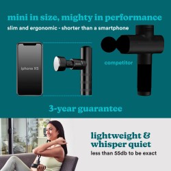 Homedics Massage Gun - HHP-65GM - Myti Anthracite Massage Gun — Buy in Cyprus with Fast Delivery