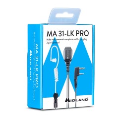 Midland Earphone with Microphone - MA31-LK - PRO Earphone with Microphone 2-Pin Kenwood — Buy in Cyprus with Fast Delivery
