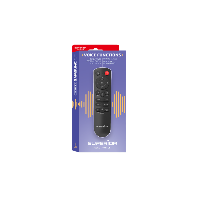 Superior Samsung Voice Replacement TV Remote Control - Voice Replacement TV Remote Control — Buy in Cyprus with Fast Delivery