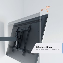 Vogels COMFORT TV Wall Mount - TVM3623 - 60x40 Turn 1 arm — Buy in Cyprus with Fast Delivery
