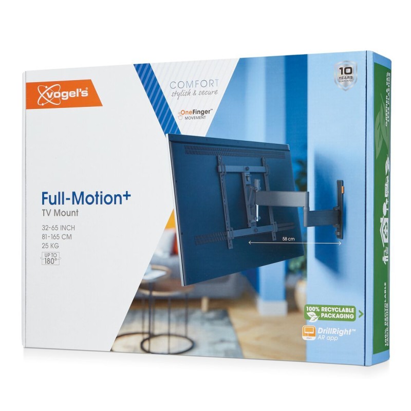 Vogels Turn TV Wall Mount - TVM3443 - 32-65'' Black — Buy in Cyprus with Fast Delivery