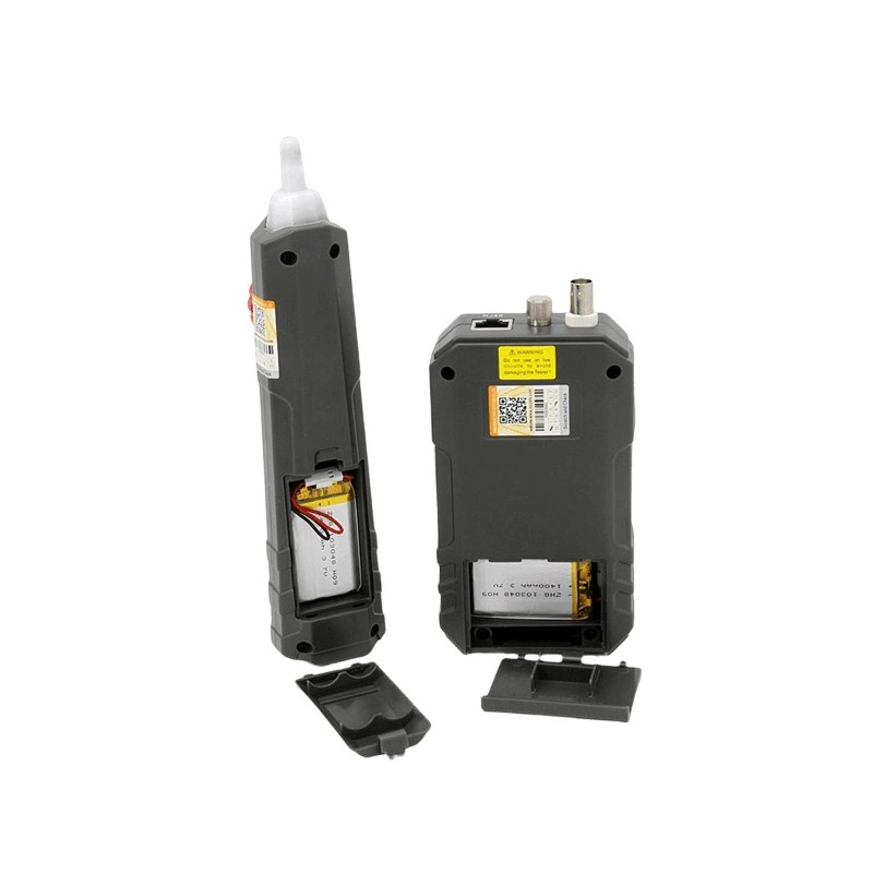 Noyafa Network Cable Tester - NF-858C - With LCD, PoE, Cable Length, Port Flashing, Tone Tracing & Visual Fault Locator