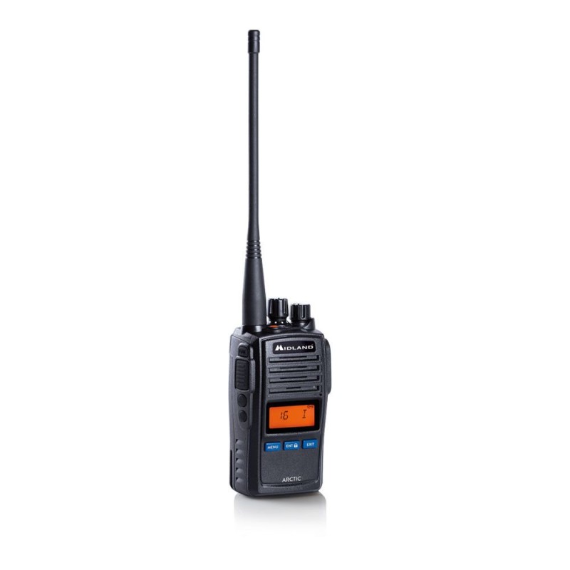 Midland ARCTIC Portable Marine VHF Transceiver - IP67 Black — Buy in Cyprus with Fast Delivery