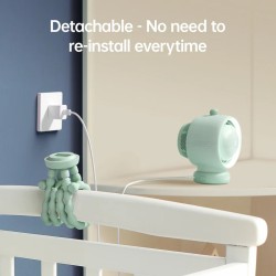 Jisulife Stroller Fan - Life2S - Brown — Buy in Cyprus with Fast Delivery