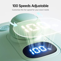 Jisulife Stroller Fan - Life2S - Brown — Buy in Cyprus with Fast Delivery