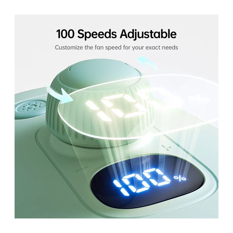 Jisulife Stroller Fan - Life2S - Brown — Buy in Cyprus with Fast Delivery