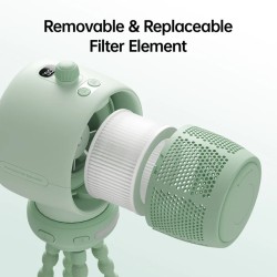 Jisulife Stroller Fan - Life2S - Brown — Buy in Cyprus with Fast Delivery