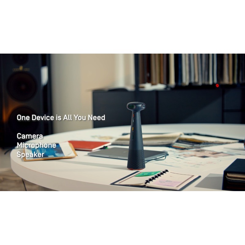 IPEVO Immersive Conference Camera & Speakerphone - TOTEM 360 - Immersive Conference Camera & Speakerphone
