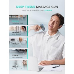 SKG Body Gun Massager - F7-E - for Athletes — Buy in Cyprus with Fast Delivery