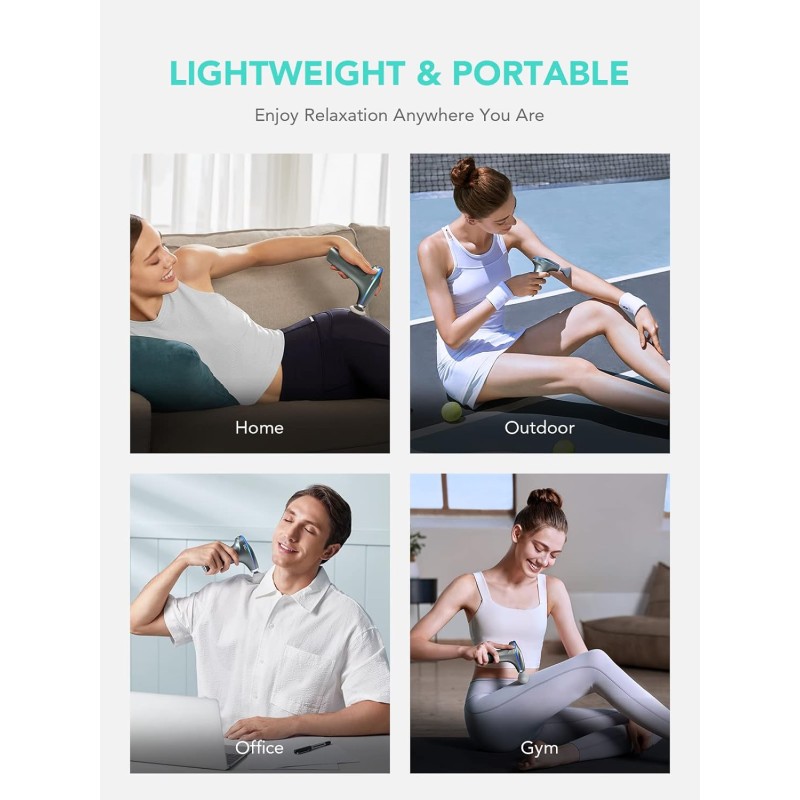 SKG Body Gun Massager - F7-E - for Athletes — Buy in Cyprus with Fast Delivery