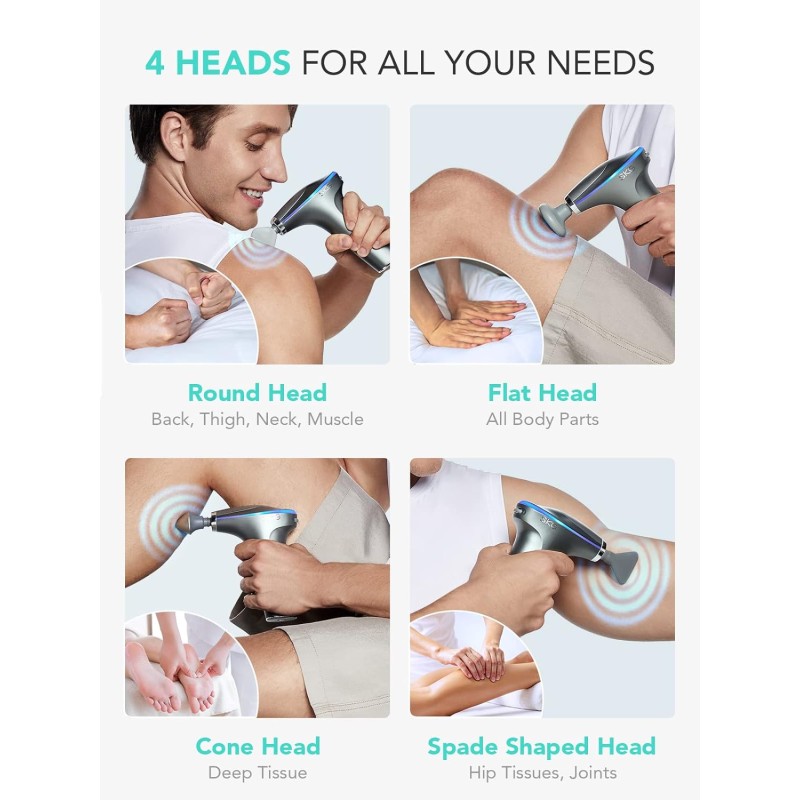 SKG Body Gun Massager - F7-E - for Athletes — Buy in Cyprus with Fast Delivery