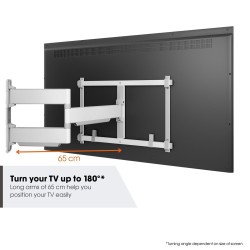 Vogels ELITE TV Wall Mount - TVM5645-W - 60x40 Turn up to 45kg White (replaces THIN545) — Buy in Cyprus with Fast Delivery