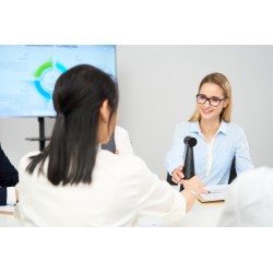 IPEVO VOCAL AI Wireless Portable Conferencing Speakerphone - Cascadable 6m Voice Pickup — Buy in Cyprus with Fast Delivery