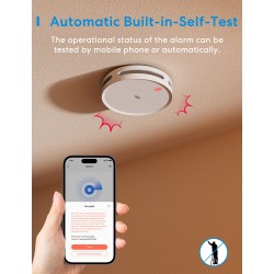 Meross HomeKit Smart Smoke Alarm - MA151 - (Matter) — Buy in Cyprus with Fast Delivery