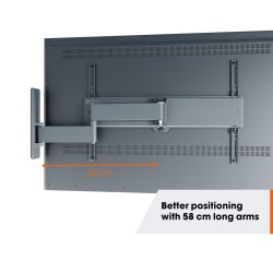 Vogels TV Wall Mount - TVM1643 - Turn 40-77'' Black — Buy in Cyprus with Fast Delivery