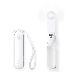 Jisulife Portable Personal Fan - F8X Plus - White — Buy in Cyprus with Fast Delivery