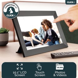 Majority CLICKid - Snap10 - 10.1'' Photo Frame with Frameo App WiFI Touch — Buy in Cyprus with Fast Delivery