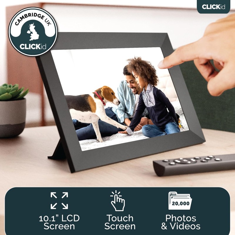 Majority CLICKid - Snap10 - 10.1'' Photo Frame with Frameo App WiFI Touch — Buy in Cyprus with Fast Delivery